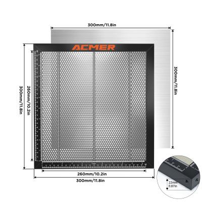 300x300mm Honeycomb Working Bed Compatible With CO2 Diode Fiber Laser Engraver