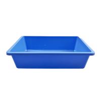 Gás quadrado plástico azul médico cirúrgico do EO da bandeja do hospital estéril