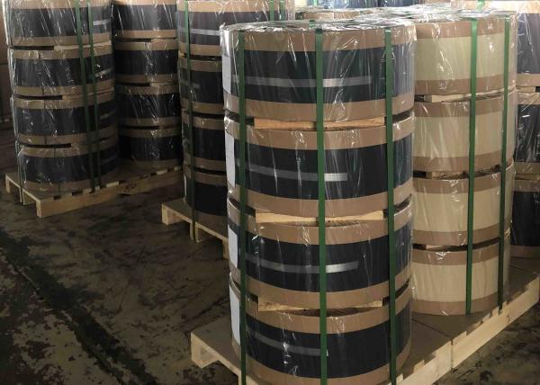 AA3105 H24 14 356mm Width 0.019 0.48mm Thickness White Color Coating Aluminum Trim Coil Used For Window Trim