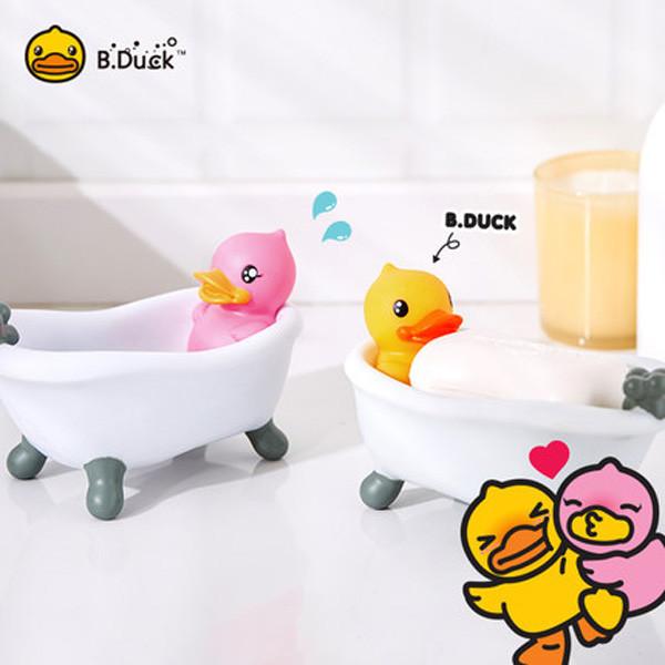 Bathtub Shape PVC Plastic Toys Soap Dish OEM Non Phthalate Pvc Material
