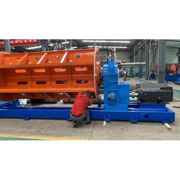 Poner a tierra el marco rígido Strander de Servo Motor Twisting del conductor