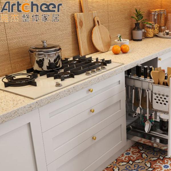Best Modern Stylish Kitchen Cabinets Handle with Plywood Door Material and Luxury Design