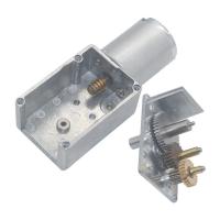 416 torque alto do motor 12v da engrenagem de sem-fim do quadrado de aço o micro escovou JGY 370