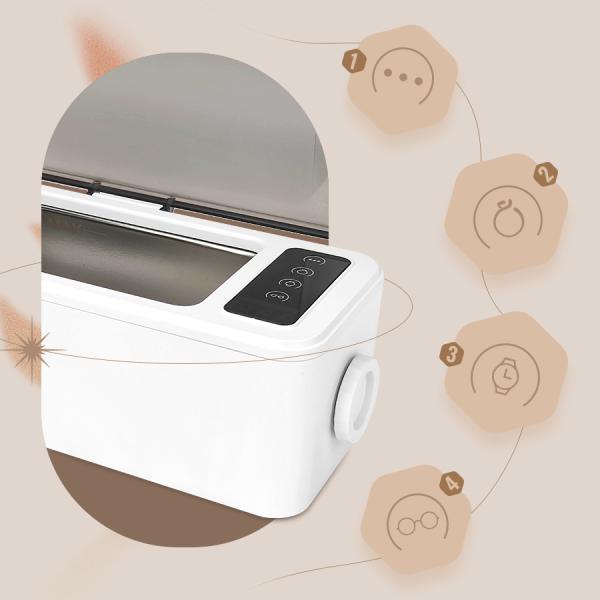 Ультразвуковая машина для ювелирных украшений 45 КГц Коммерческое напряжение 12 В