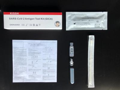 Nasal de auto-teste do antígeno rápido qualitativo do jogo SARS-CoV-2 do teste do antígeno da detecção