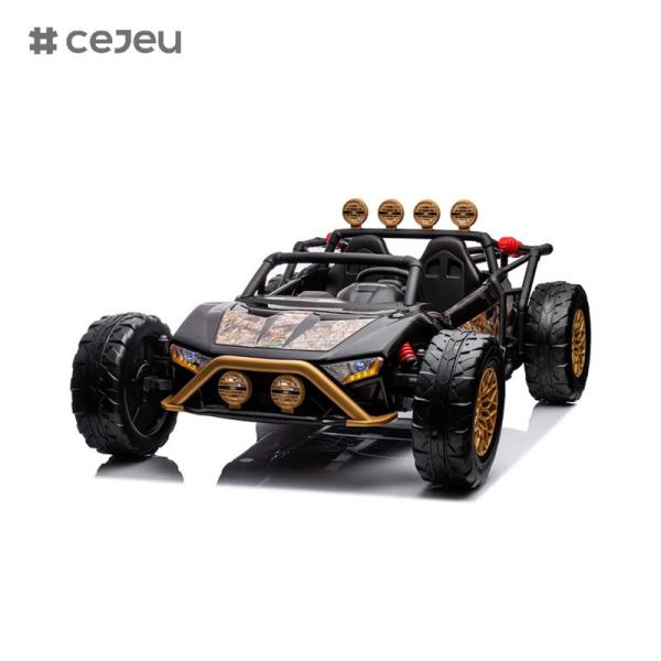 CJTJQ-007,12V4.5AH*1 390*2 Music/Two doors open Swing/Bluetooth Power display LED light/USB socket Four wheel suspension