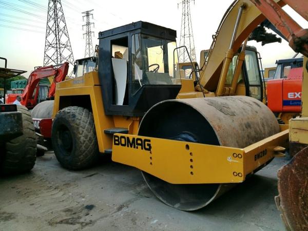 bw213d used road roller bomag Brunei Maldives Indonesia Israel BW202 second hand Single-drum Rollers Bomag Road Rollers