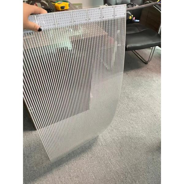 На открытом воздухе экран 800W/M2 СИД экрана дисплея 1920Hz СИД P6.5 прозрачный стеклянный слипчивый