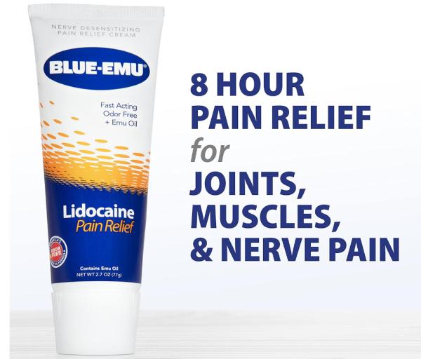 Blue Emu Tattoo Creme anestésico para aliviar a dor para maquiagem permanente