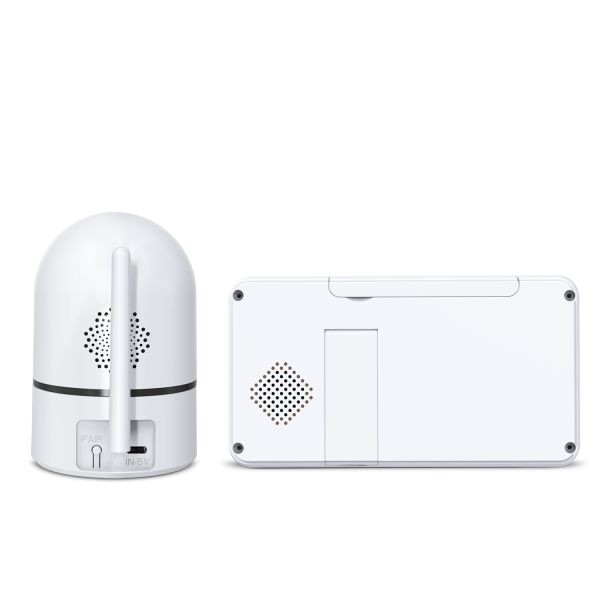 2025 Tuya App New Products 5000mAh Battery 5inch 720p 1080p Video Baby Monitor 2.4G Wireless Baby Phone Baby Monitor with Camera