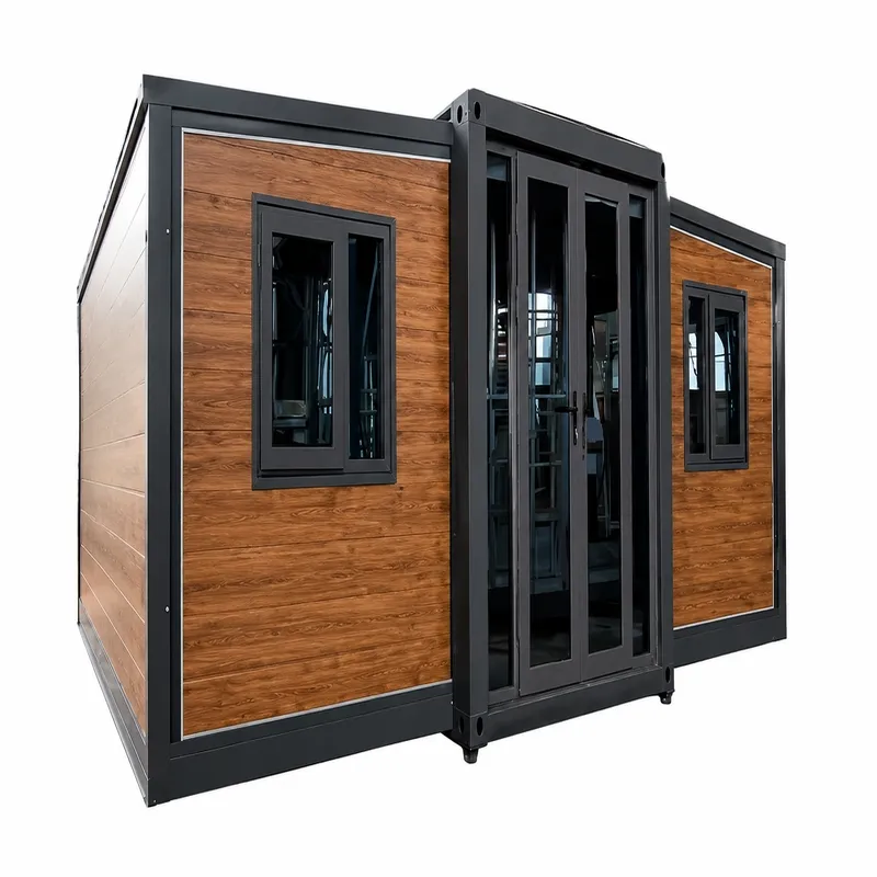 Luxury Expandable Container House with Double Wing Design