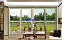 Vidrio de desplazamiento de aluminio de la construcción residencial Windows conveniente para limpiar