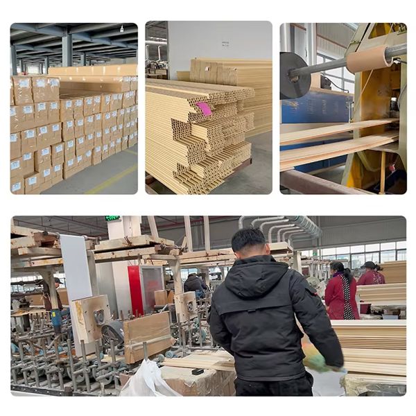 WPC Wall Panels Indoor Decorative Grilles Moisture-Proof Wall Boards & Panels