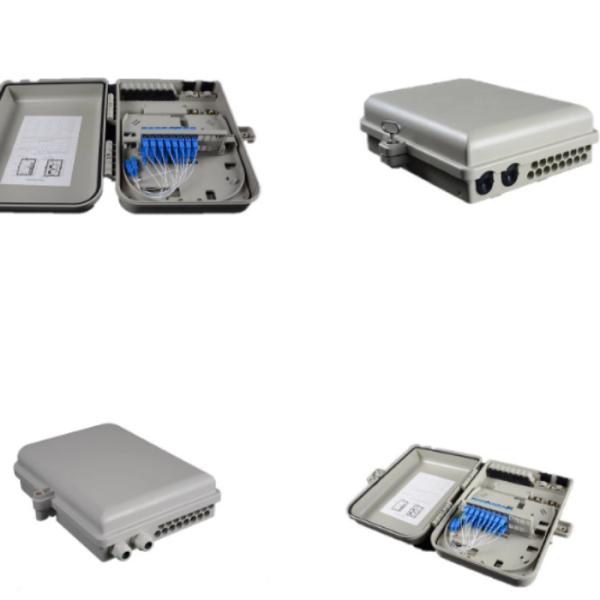 16 Or 24 Ports Ftth Distribution Terminal Box / Fiber Optic Enclosure Outdoor