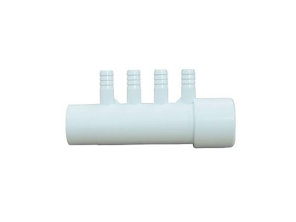 4 Port Air Manifold PVC Tube Fittings For Spa / 1 Inch PVC Pipe Fittings