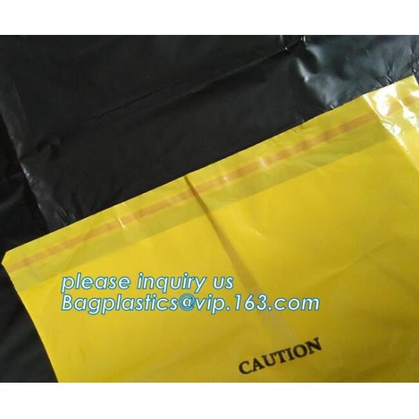 PE asbestos waste bags, Disposal Plastic Bag for Construction Waste, rubbish bag for asbestos fibers, bagplastics, bagea