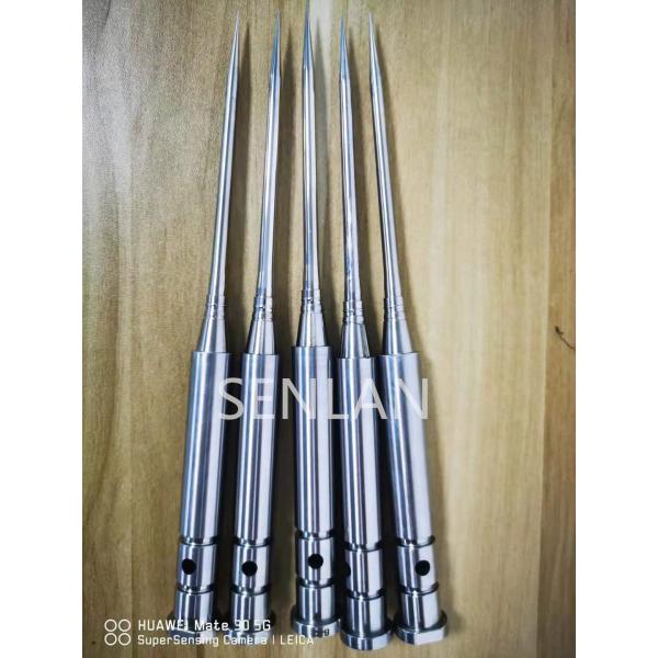 Precision Core Pin for Pipette Tips Molds with Mirror Polish, High Precision, and M340 Material