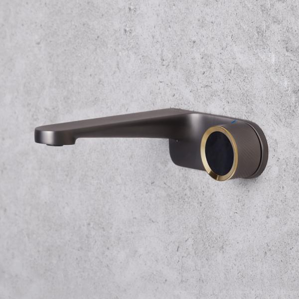 da cachoeira fixada na parede do torneira do banheiro da profundidade de 189mm torneira de bronze da bacia do banheiro