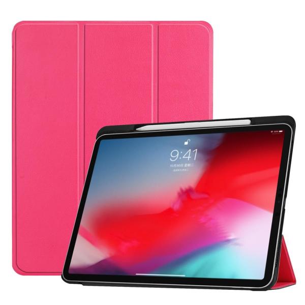 iPad Pro 11 2018 Folio Case,PU Leather Cover with Pencil Holder for iPad Pro 11