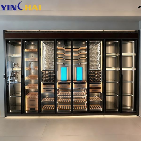 wine enthusiast cabinet sideboard dual zone wine fridge bar cabinet for wine fridge