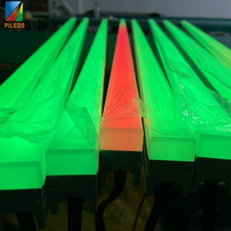 3D Ночной клуб событие LED пиксельная панель с алюминиевым профилем молочно-белый PC Cover