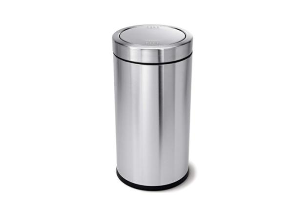 201 / 304 / 316 Stainless Steel Garbage Can , Stainless Steel Waste Bin Customized Color