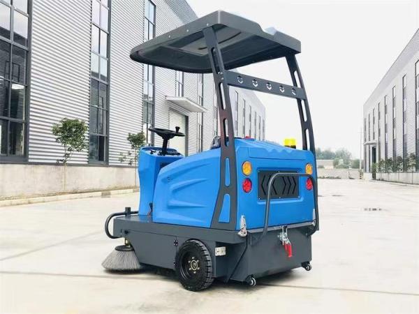 Durable Industrial Street Roadelectric Ride On Sweeper Truck with Pure Electric Energy Type