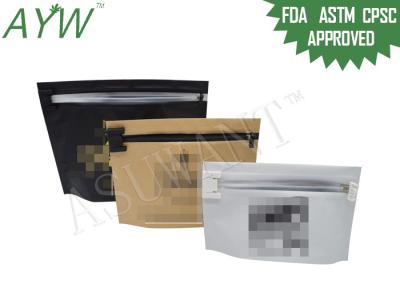 O zíper da prova da criança de ASTM/CPSC ensaca bebês de proteção de comer a tabuleta medicinal
