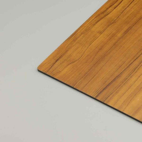 4mm PVDF Wood Grain Aluminum Composite Panel | Weather Resistant ACP Sheet for Exterior Wall Cladding | 1220x2440mm