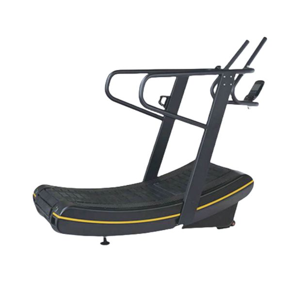 Integrated Cardio Gym Equipment LED Curve Treadmill U+NF04 Commercial Performanc