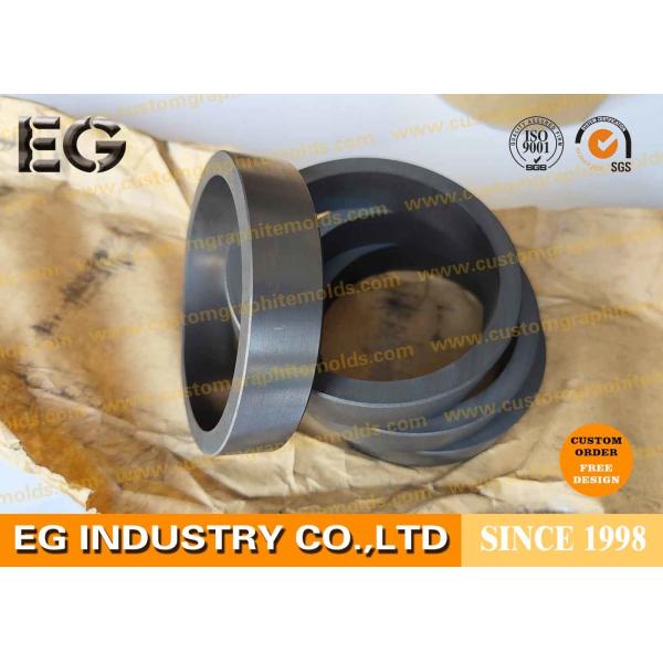 1.78 - 1.85g/cm3 High Density Carbon Mechanical Sealing Graphite Ring / Round Block For Metallurgy