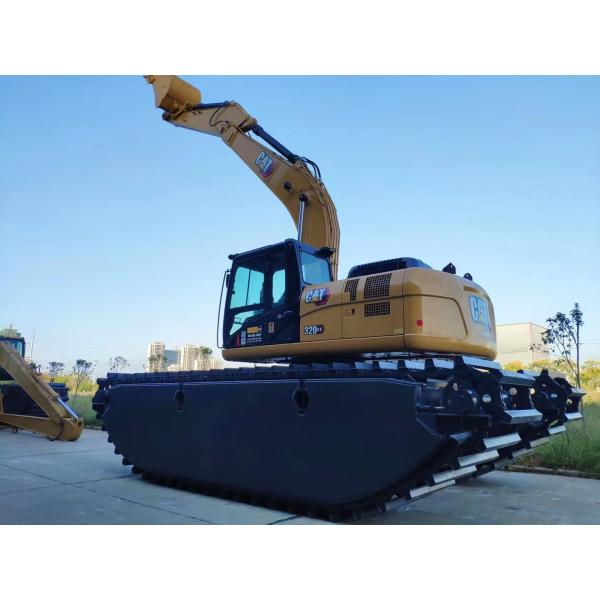 Куктомизированный амфибийский балотный экскаватор плавающий понтон Q355b