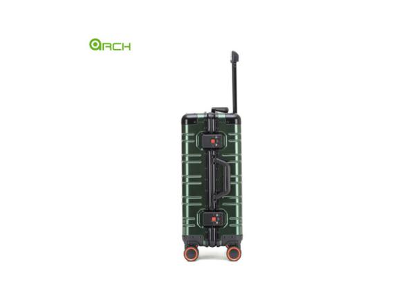 19.5 Aluminium Travel Hard Sided Luggage with Double Spinner Wheels
