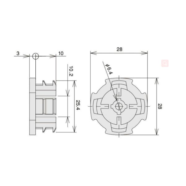 La tuyauterie en aluminium durable joint AL-79 le type chapeau en plastique de PVC Materail M adaptant AL-M