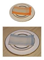 plaid de luxe de serviette de papier d'Airlaid de l'invité 50-70gsm pour la fête de Noël