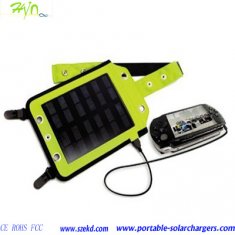 Flexible Mobile Phone Solar Cell Charger With CE, ROHS And 5PCS Connectors