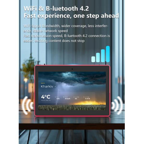 15.6Inch RK3566 NFC POE Power Tablet PC Wall Mounted Meeting Android Tablet With Led Light