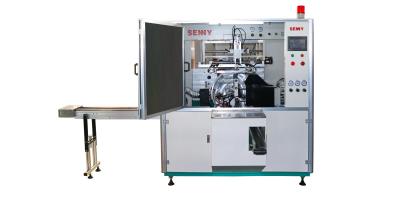 Mascara Bottle Tube One Color Screen Printing Machine Output 60pcs / Min