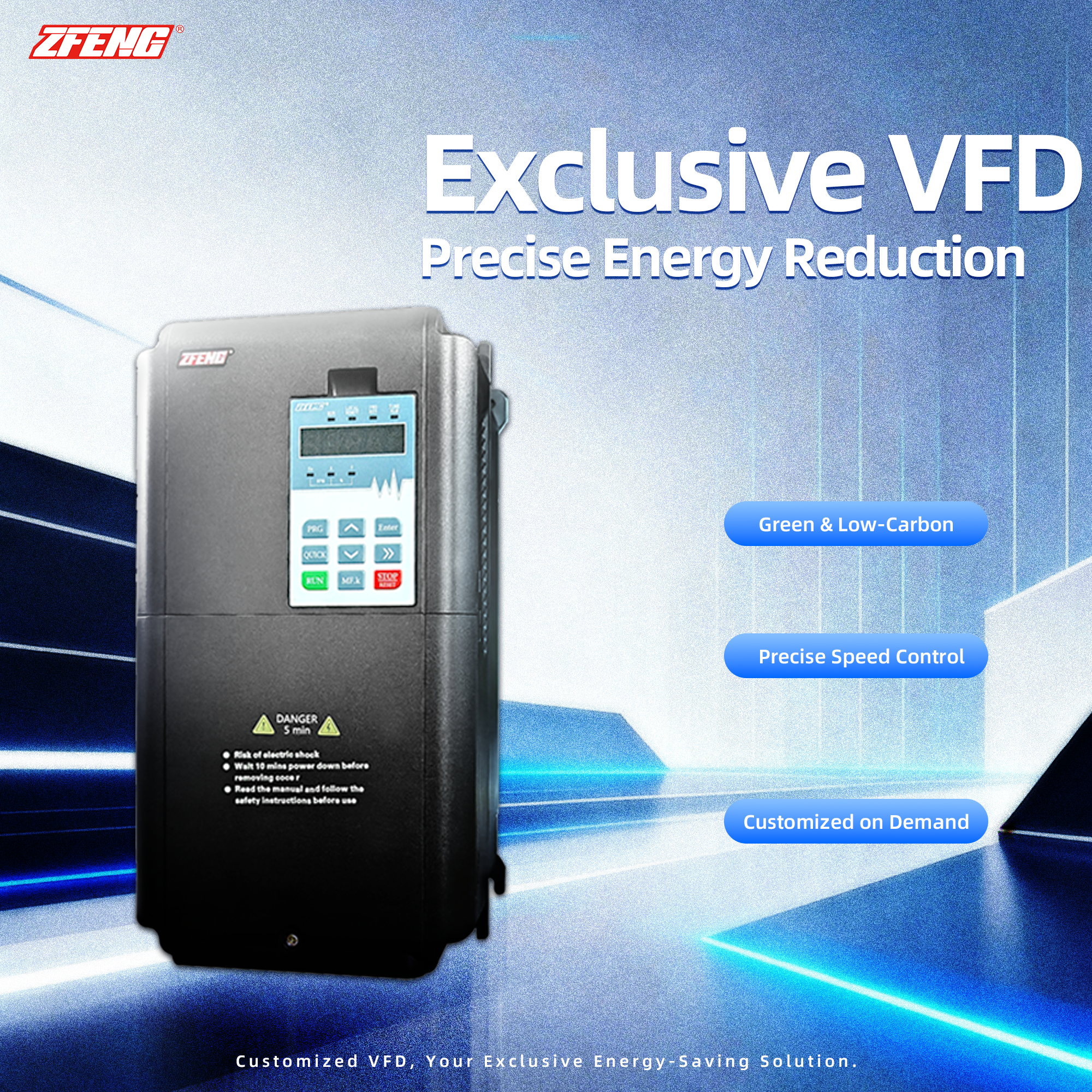 High Performance VFD Variable Frequency Drive for Industrial Applications