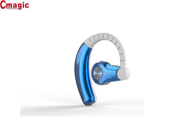 Abs Tpe Bluetooth Sport Earphones Blue White Color Running Earphones 20-20kHz