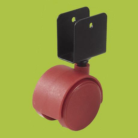 cheap price casters black clamp platen caster, components for furniture