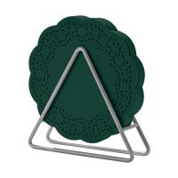 Des sous-vêtements en silicone avec porte-gobelets Des sous-vêtements pour tasses en silicone Des tapis en silicone Des tapis de thé résistants à la chaleur Des cadeaux de réception