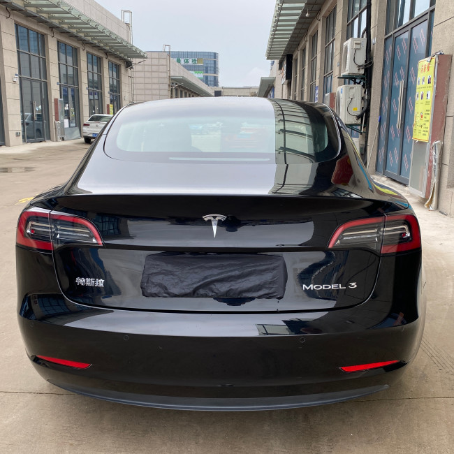 Левое управление рулем руки использовало автомобили 2021 EV черный цвет использовал модель 3 Tesla