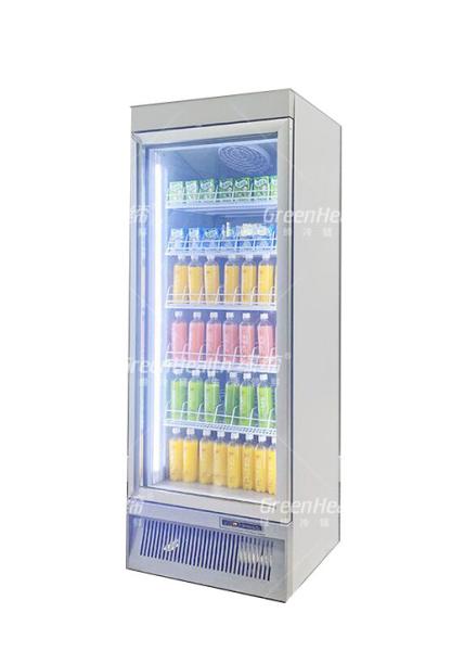 Corrente escolha/refrigerador vertical porta dobro para a exposição das bebidas