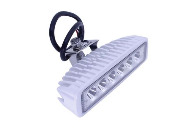 12V 18W Dual Color LED Spreader Lights / Boat Lights Stainless Steel Bracket