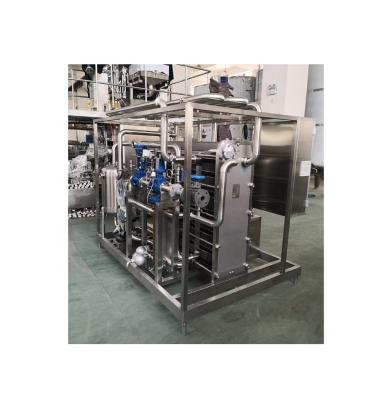 220V/380V/415V/440V/480V 500 litros por hora Esterilizador de pratos de leite para bebidas alimentares