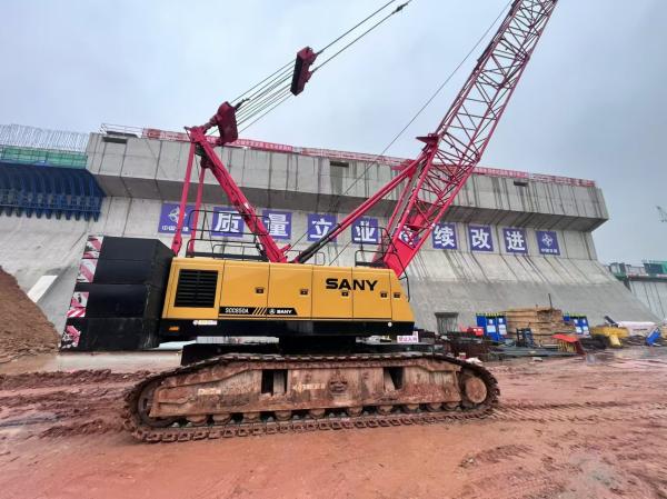 Crane à rampe de seconde main de 85 tonnes d'occasion 2019 à faible consommation d'énergie