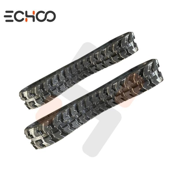 EX50U Internal Steel Reinforced Rubber Track Excavator Chassis Component