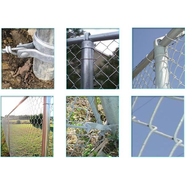 Декоративная ферма 40x40mm 2.5mm ограждать звена цепи в 6 ног