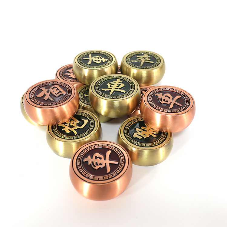 Exquisite Modern Chinese Chess Set with MDF & Zinc-Alloy Pieces and Customized Logo
